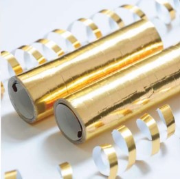 Metallic Streamers - Gold or Silver