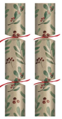 10" Standard Cracker - Holly Leaves