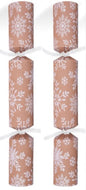 12" Catering Crackers - Kraft Snowflake