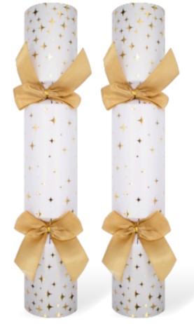 13" Dinner Party Crackers - Gold